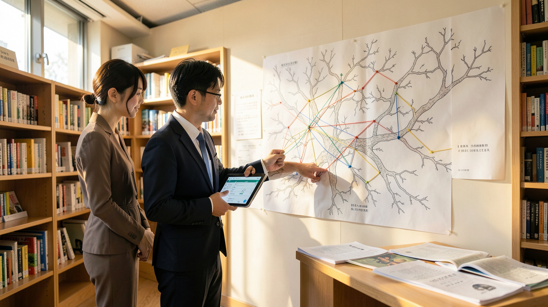 RIT-RAGが示す、文書の構造を地図にして探すAI検索の新しい形のイメージ画像
